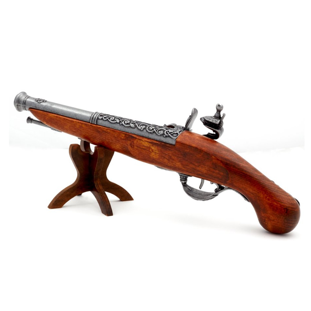 Пистолет кремн.Англия XVIIIв, сталь