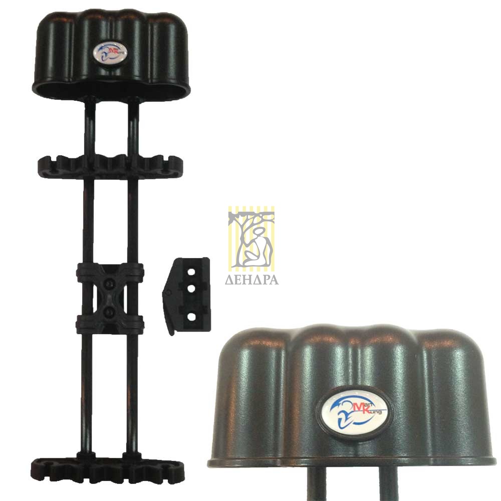 Кивер для блочного лука и арбалета на 4 стрелы, цвет черный Кивер для блочного лука и арбалета на 4 стрелы, цвет черный