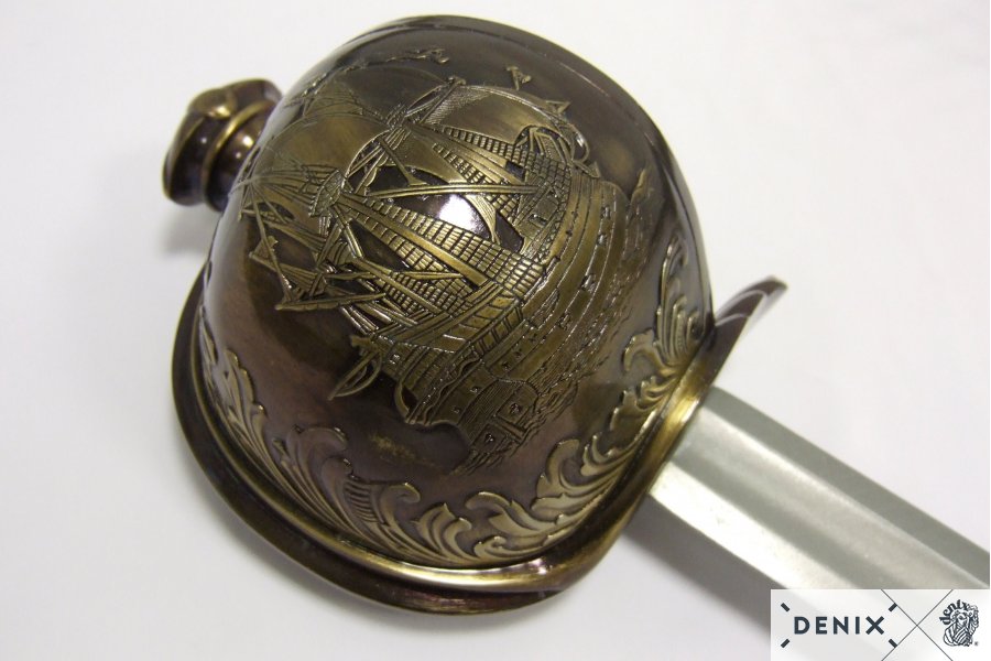 Сабля пирата Хайреддина Барбаросса "Красная борода" 1478-1546, Турция, 16 век Сабля пирата Хайреддина Барбаросса "Красная борода" 1478-1546, Турция, 16 век