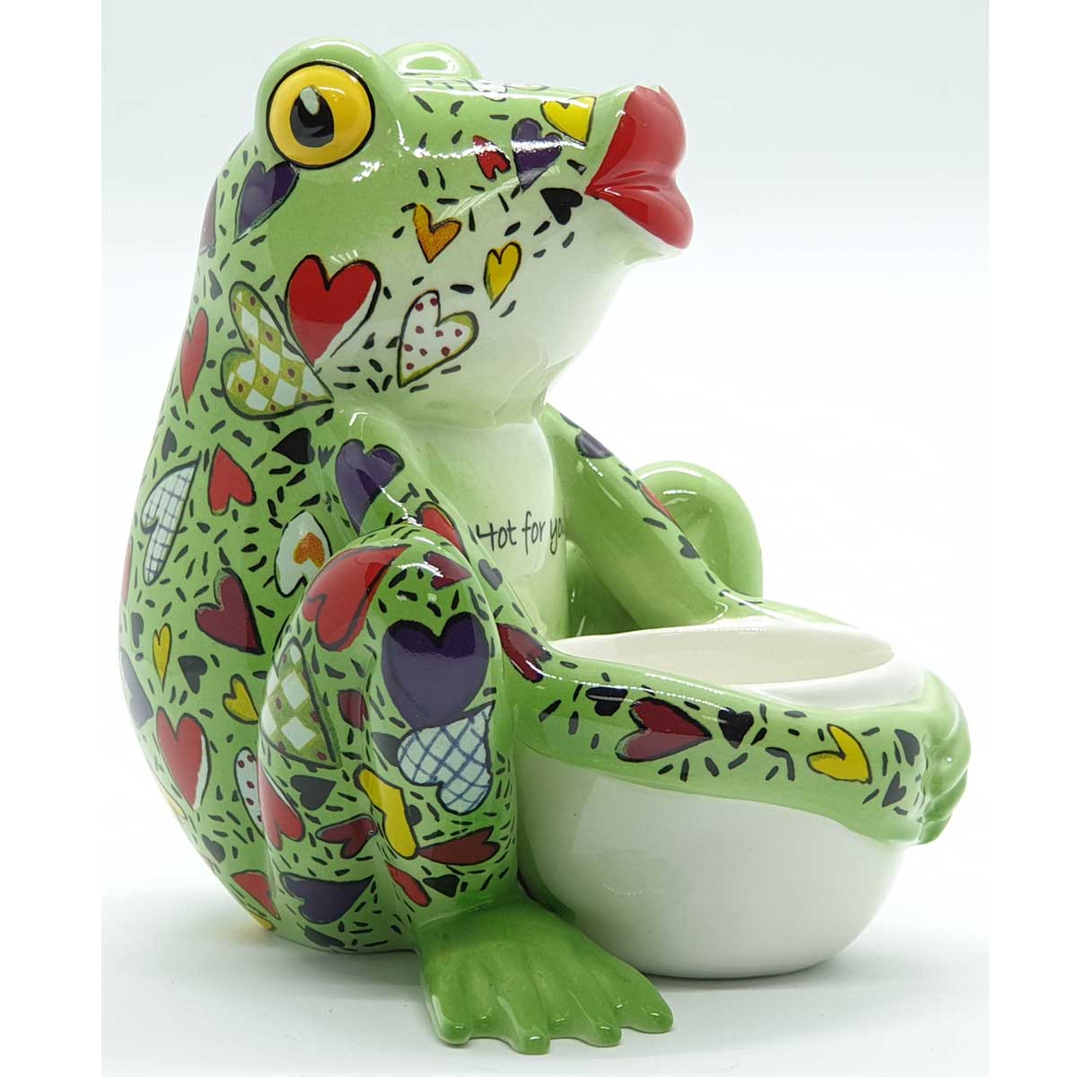Лягушка с горшочком/керамика
