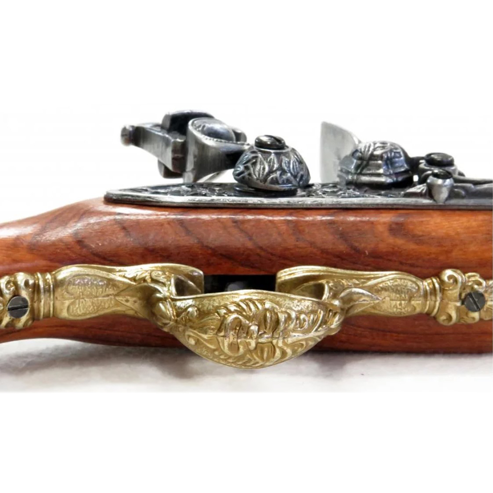 Пистолет кремневый, Германия, ХVIIIв, латунь