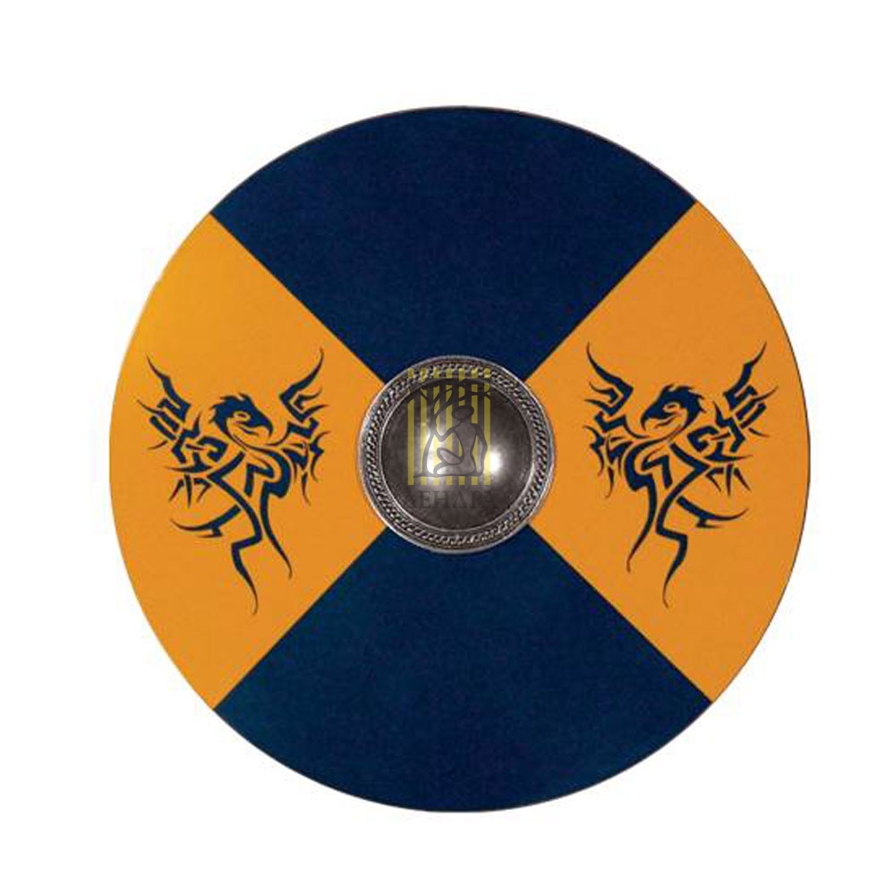 Щит викинга,деревянный,60см, шт