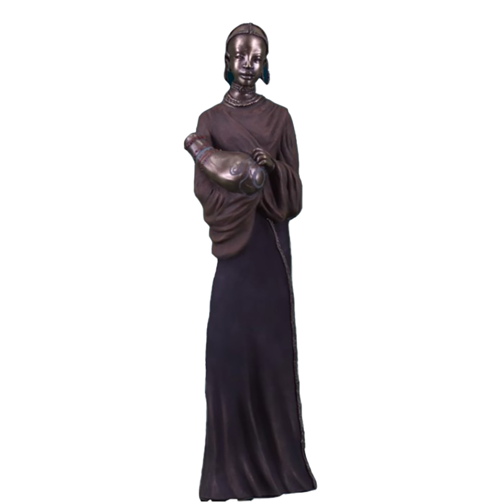 Фигурка Масаи-Санаа,патина,полистоун Фигурка Масаи-Санаа,патина,полистоун