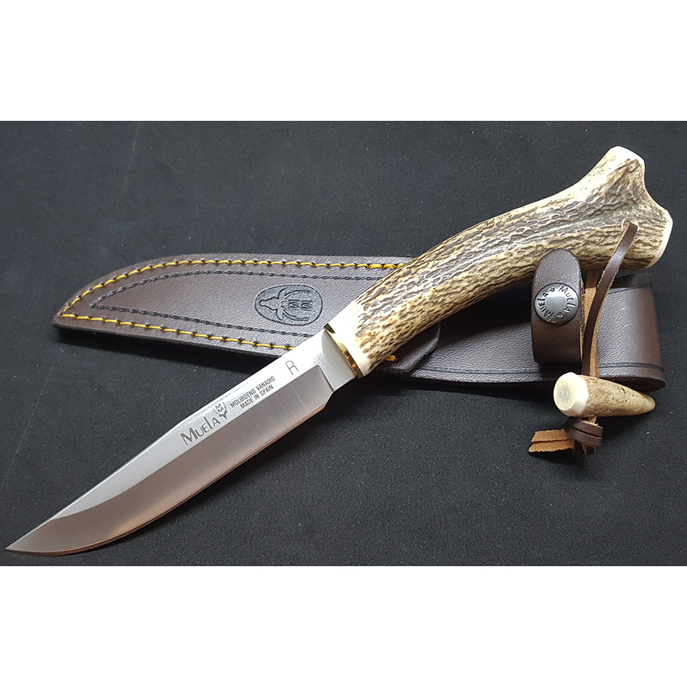 Нож "GRED" с фикс клинком длиной 13 см, рукоять рог оленя, ножны кожа Нож "GRED" с фикс клинком длиной 13 см, рукоять рог оленя, ножны кожа