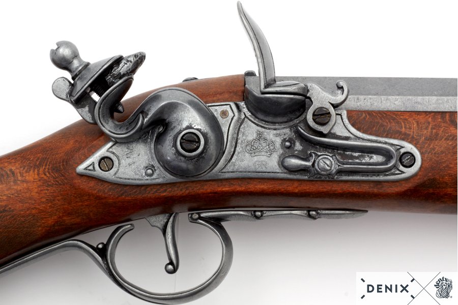 Пистоль пиратская,18век,серая