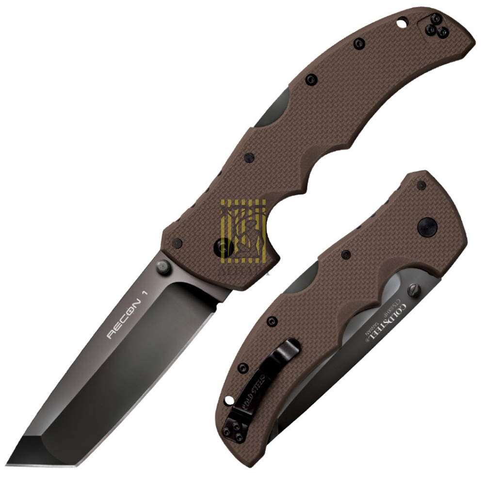Нож Recon 1 складной, сталь Carpenter CTS, длина клинка 4", клинок tanto point, покрытие DLC, рукоят Нож Recon 1 складной, сталь Carpenter CTS, длина клинка 4", клинок tanto point, покрытие DLC, рукоят
