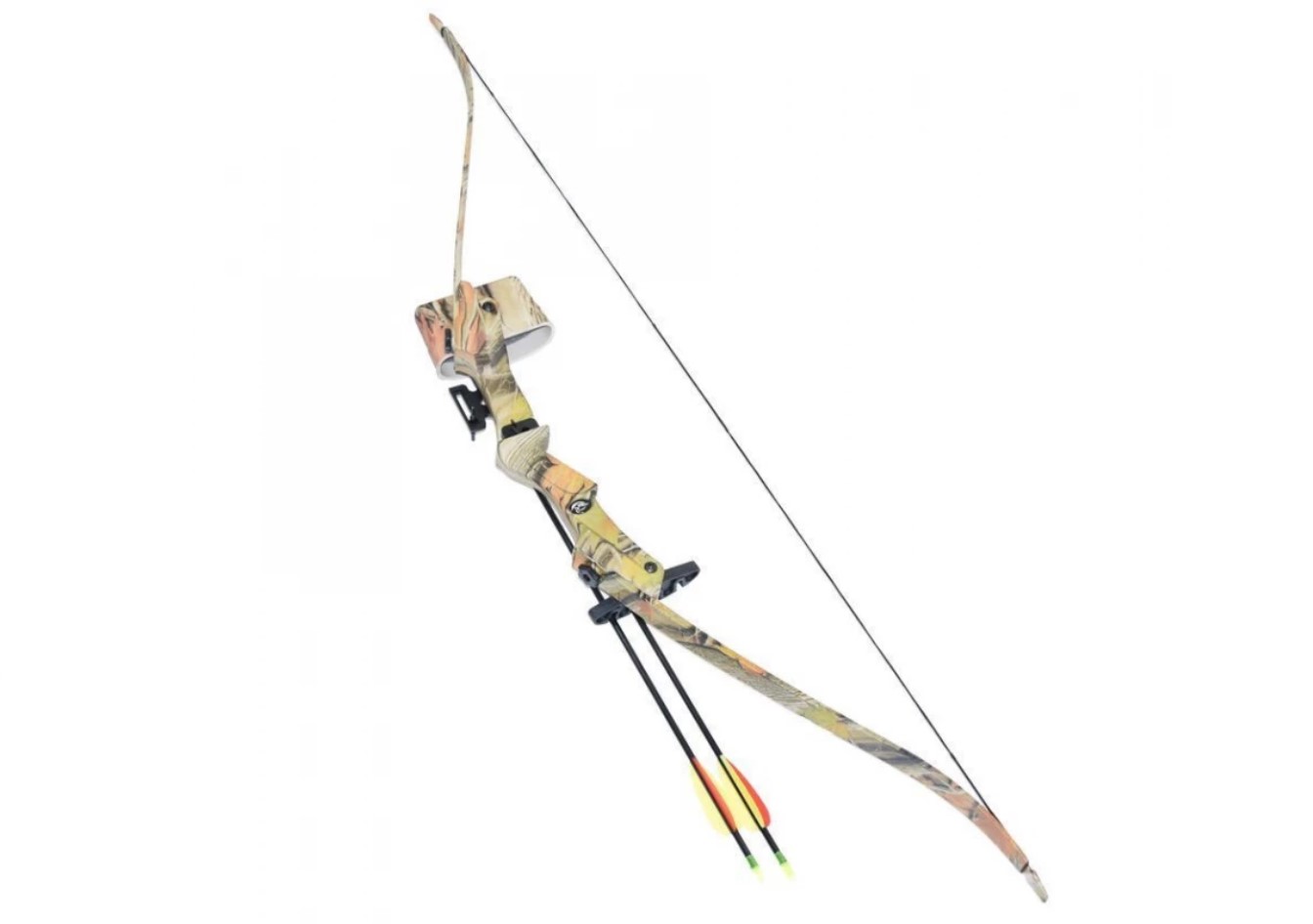 Лук рекурсивный для начинающих, сила 20 Lbs, длина 46", длина растяжки 24", с комплектом аксессуаров