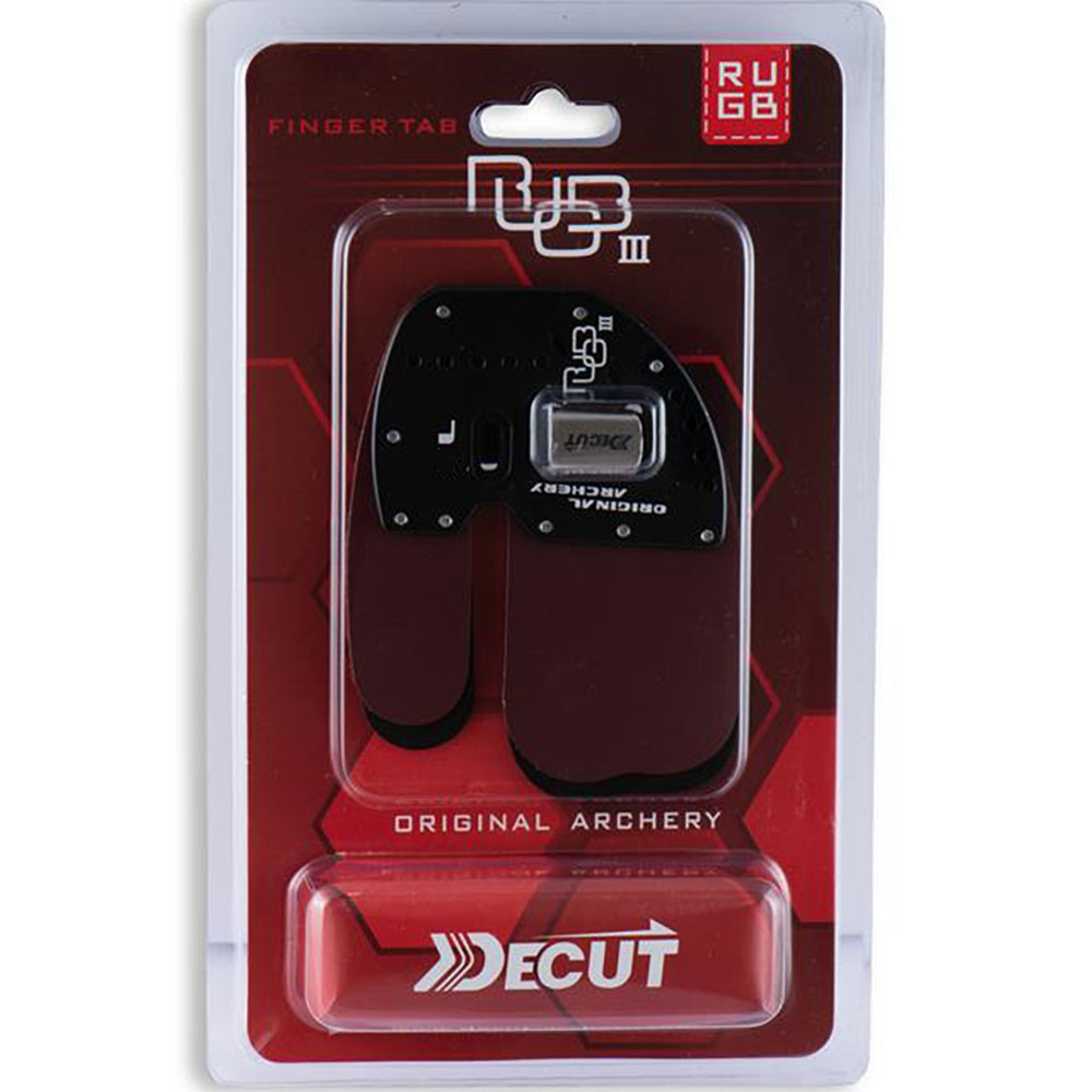 Напалечник для стрельбы из лука RUGBIII, материал кожа, размер XL, правый, цвет черный