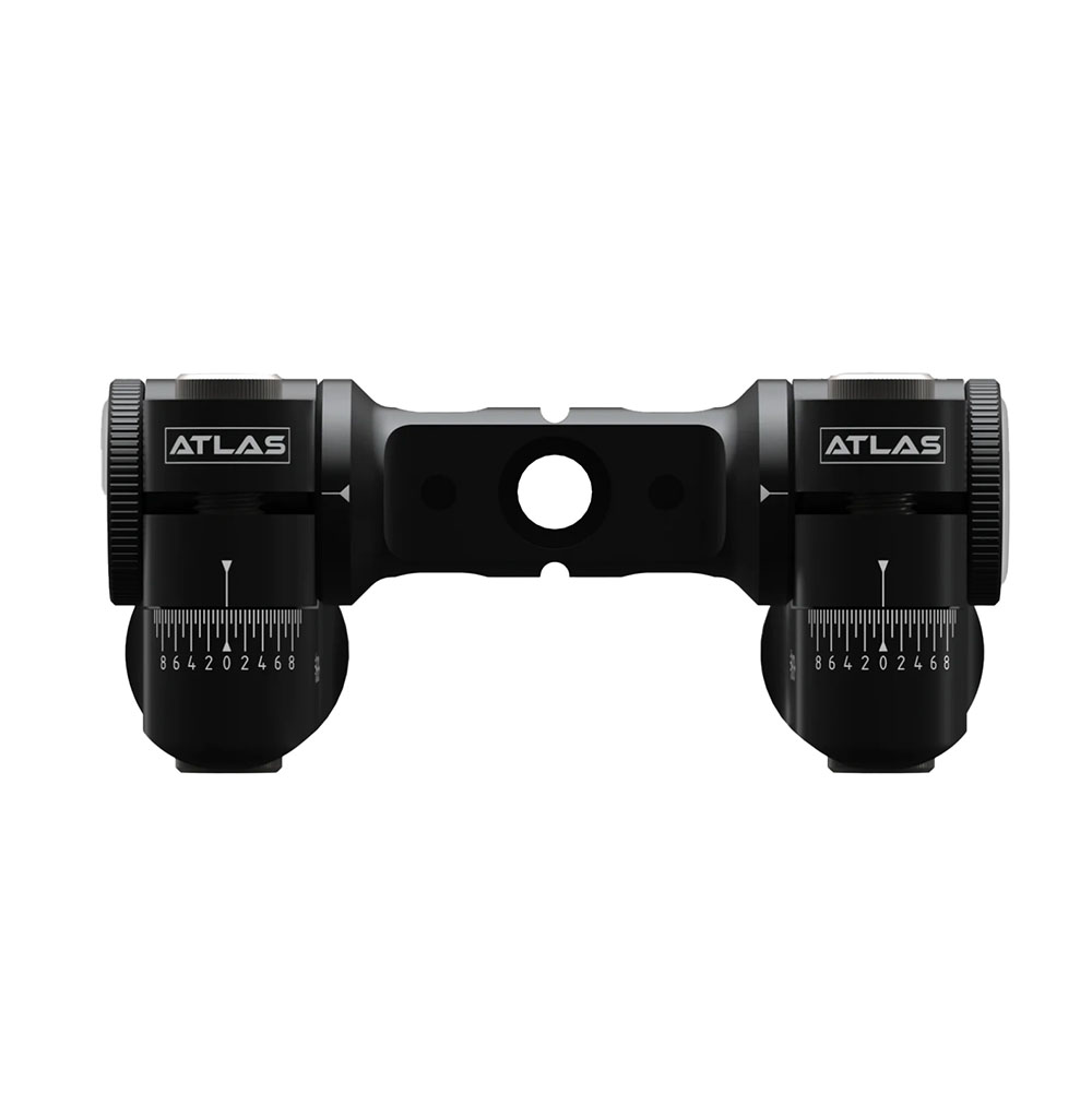 Тройник V-Bar Atlasс для двух стабилизаторов, с регулировкой углов по вертикали и горизонтали, с систе