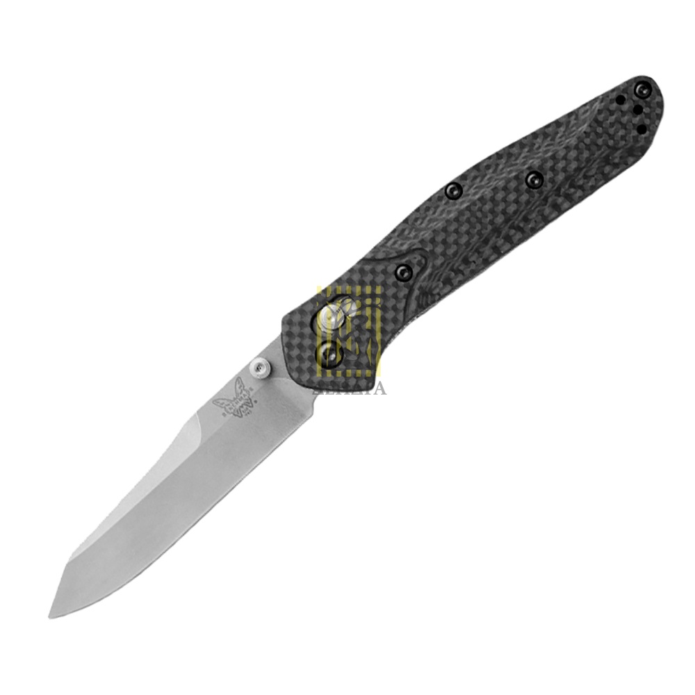 Нож складной Benchmade Osborne, reverse tanto, axis, черная рукоять