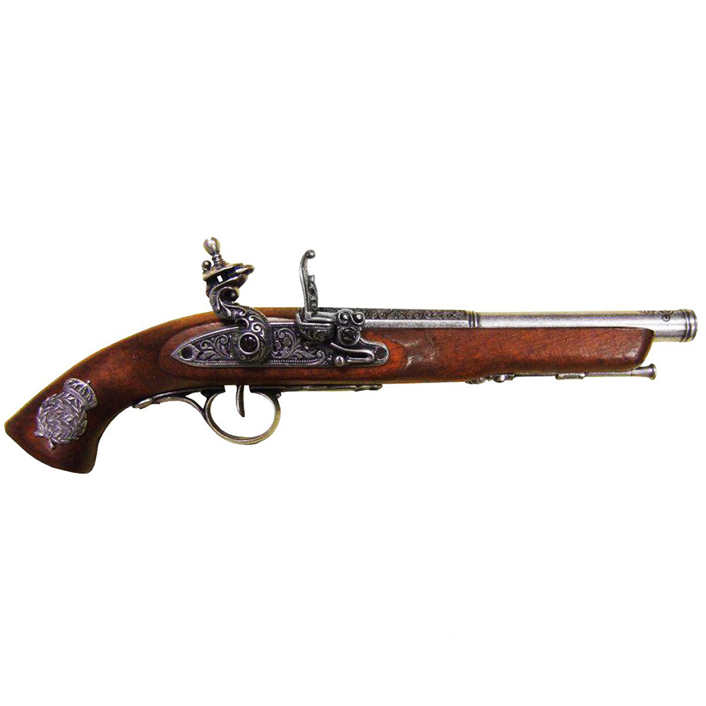 Пистолет кремневый, Франция, 18 век