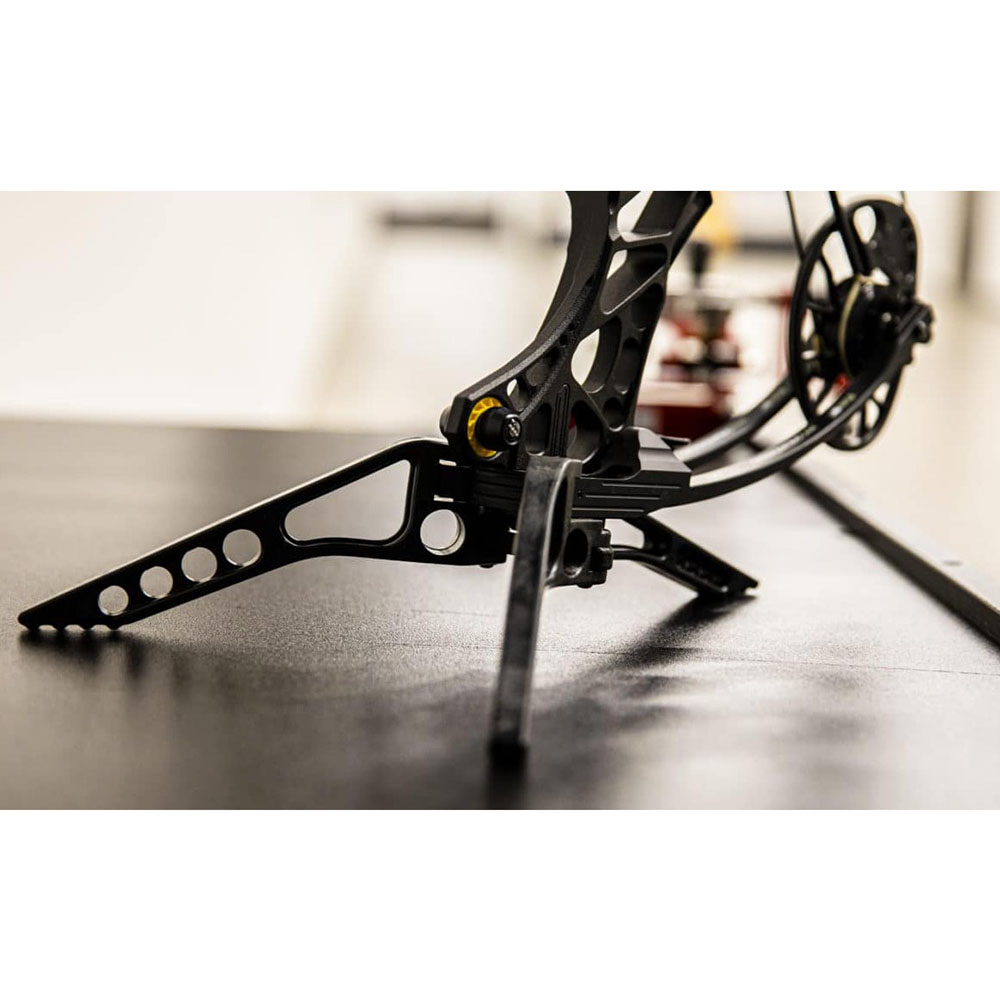 Подставка для блочного лука с узкими дугами, цвет черный