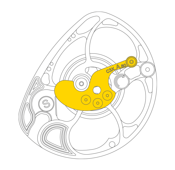 Комплект модулей C3X для блочного лука TRX 36, TRX 40, TRX 34 и TRX 38G, размер E, сброс 75%