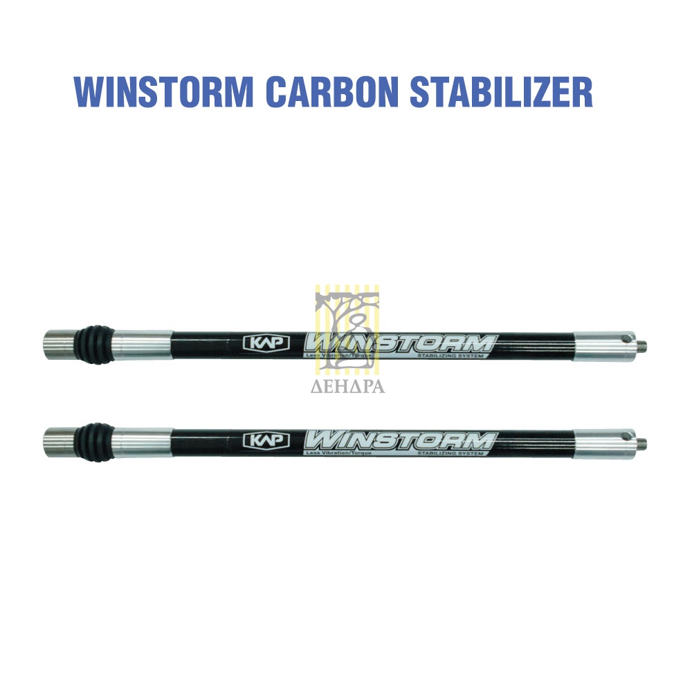 Стабилизатор для классического лука Winstorm, материал карбон, длина 12", в комплекте один грузик, ц Стабилизатор для классического лука Winstorm, материал карбон, длина 12", в комплекте один грузик, ц