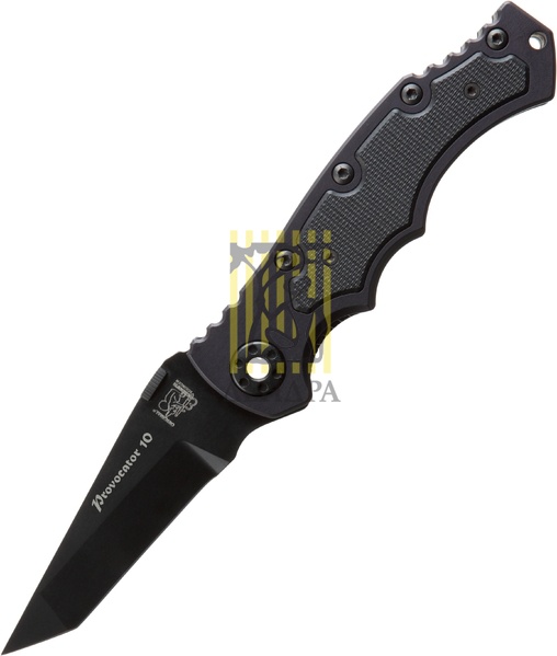 Нож PROVOCATOR 10 складной, клинок черный, рукоять G-10