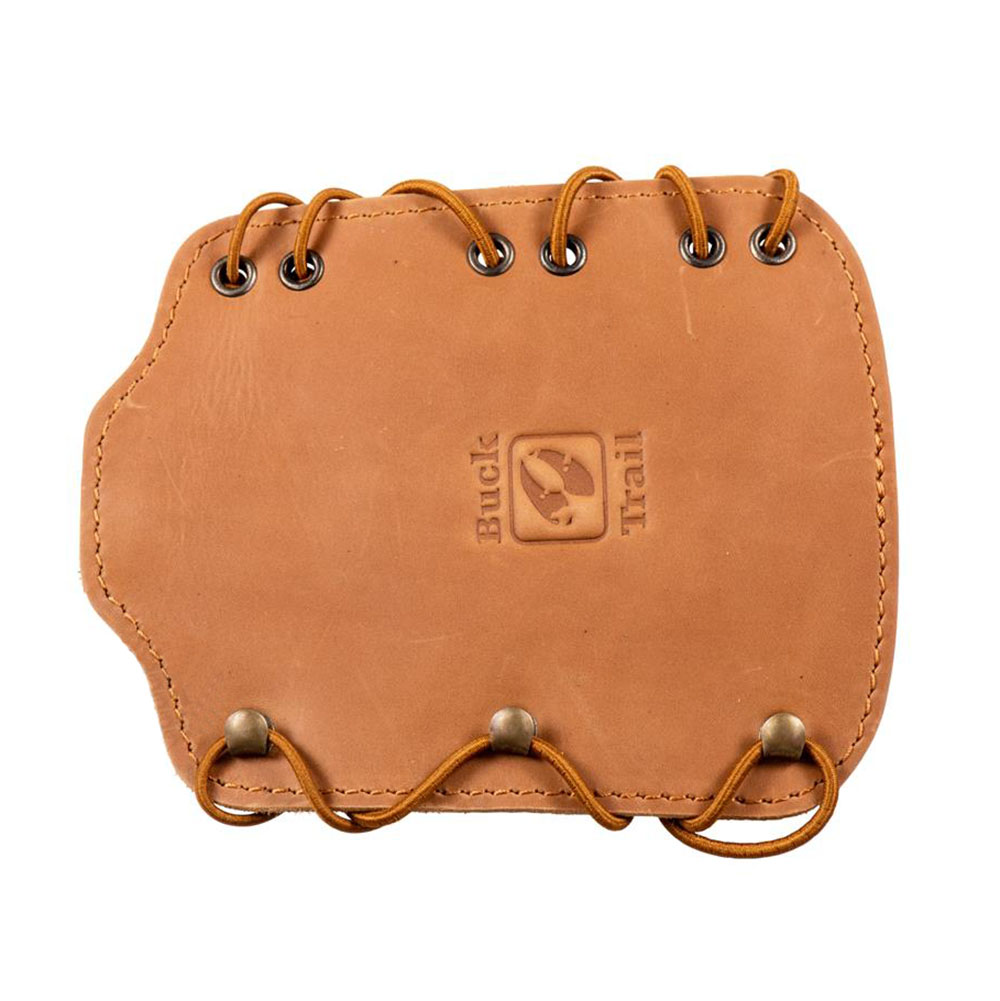 Защитная крага AMARA для стельбы из лука, длина 16 см, материал кожа, цвет коричневый