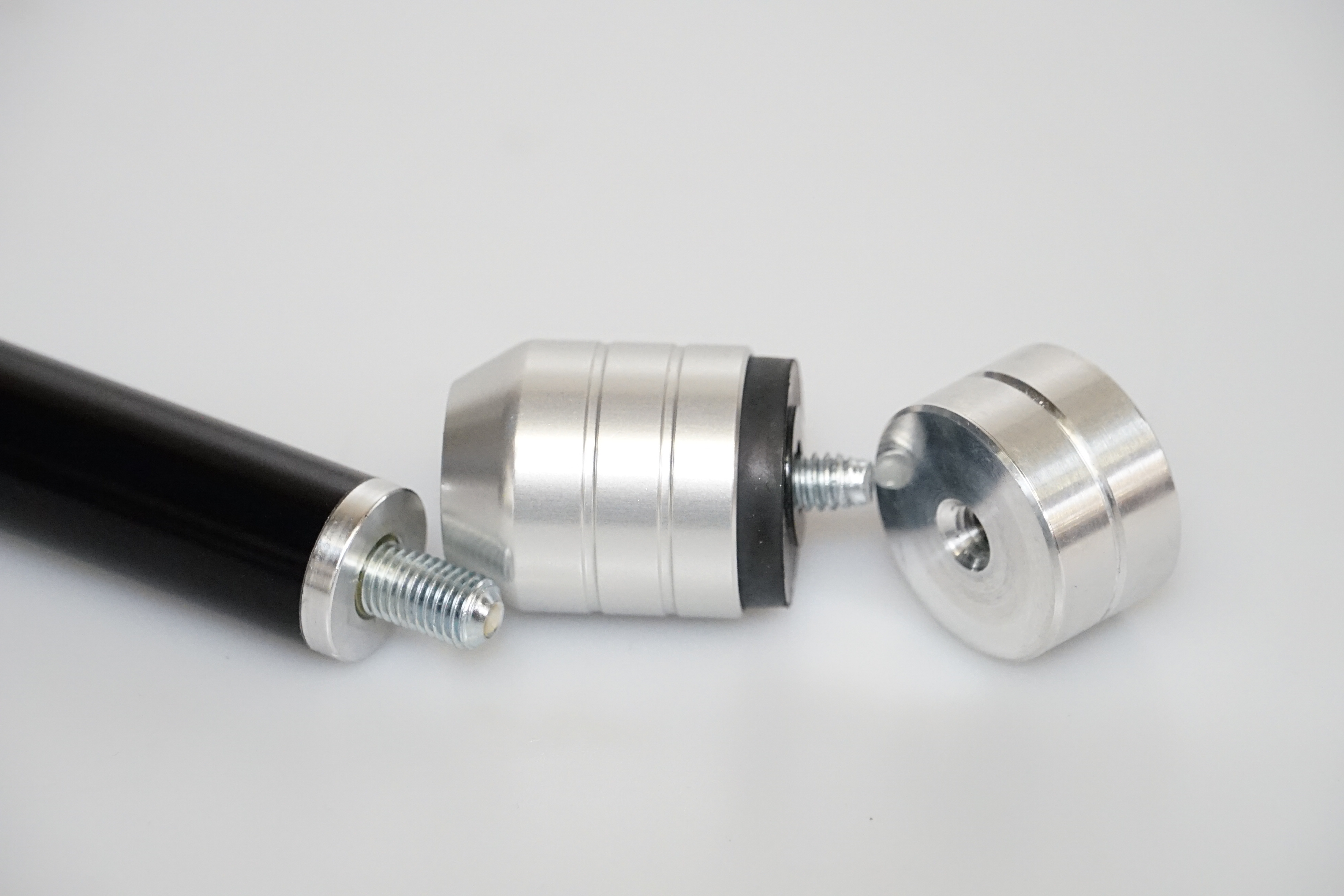 Стабилизатор для лука Supreme Alumi-Komp, длина 30", вес 213 гр, цвет черный, грузик серебристый