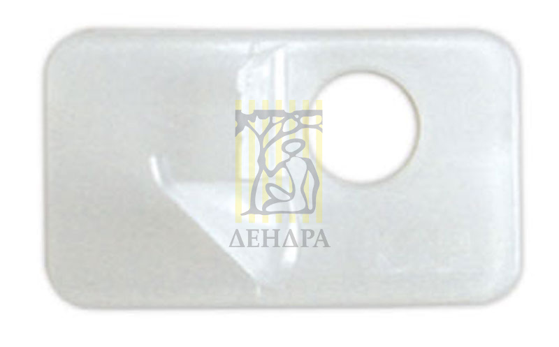 Полочка для лука OPTIMO, цвет белый, правая Полочка для лука OPTIMO, цвет белый, правая