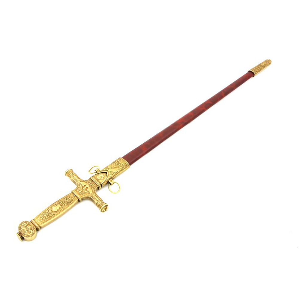 Шпага Наполеона Бонапарта, металлическая, со съемными пластиковыми ножнами, Франция 1809 г. Шпага Наполеона Бонапарта, металлическая, со съемными пластиковыми ножнами, Франция 1809 г.