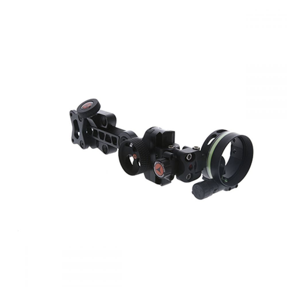 Прицел для блочного лука Cover с микронастройками, съемный кронштейн, настройка до 120 м, диаметр ск