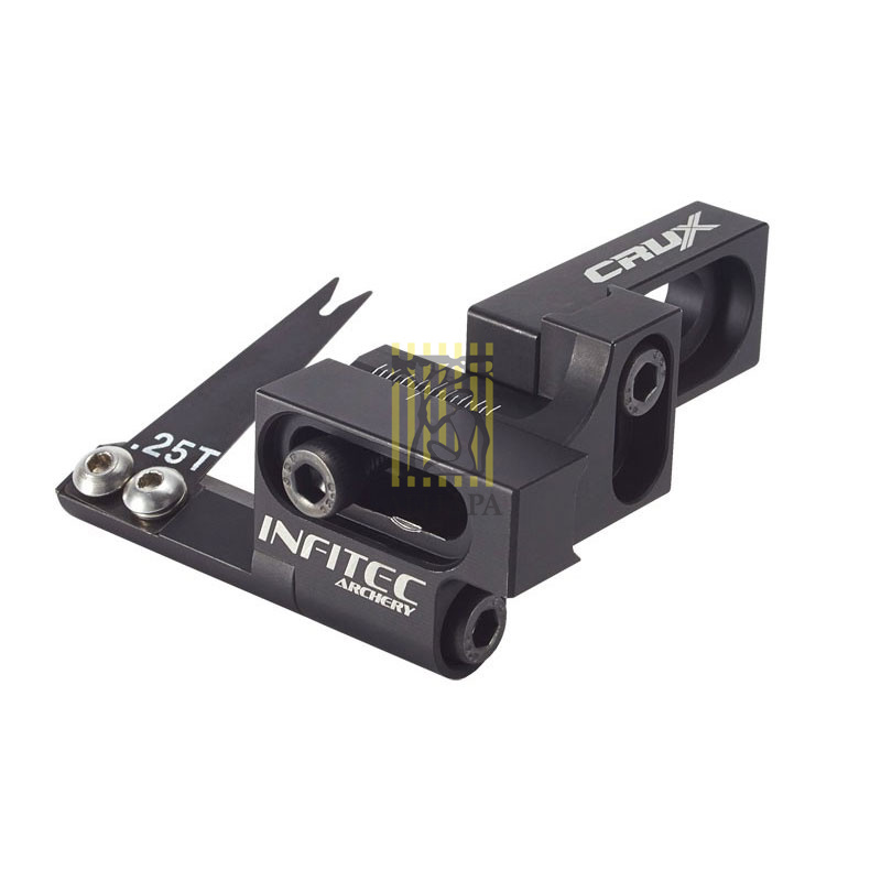 Полочка для блочного лука Crux, три усика в комплекте, производитель Cartel, правая, черная