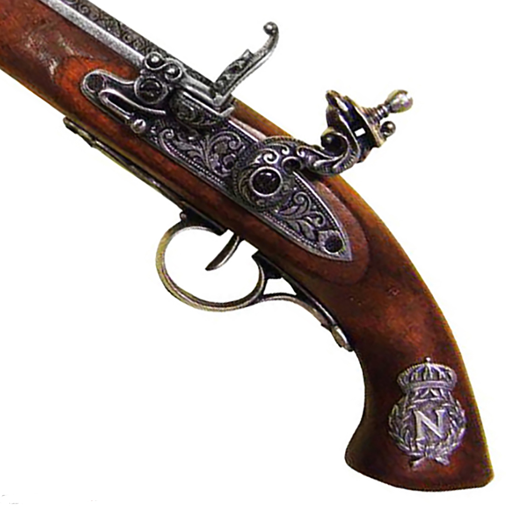 Пистолет кремневый, Франция, 18 век