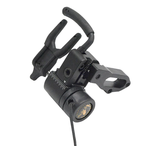 Полочка падающая для блочного лука, правая, цвет черный