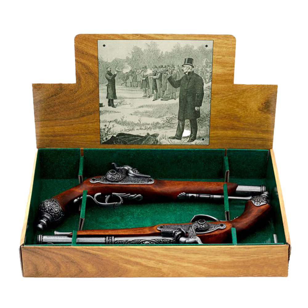 Пистолет кремн.Бресция.Италия 1825г, латунь, комплект 2 еденицы Пистолет кремн.Бресция.Италия 1825г, латунь, комплект 2 еденицы