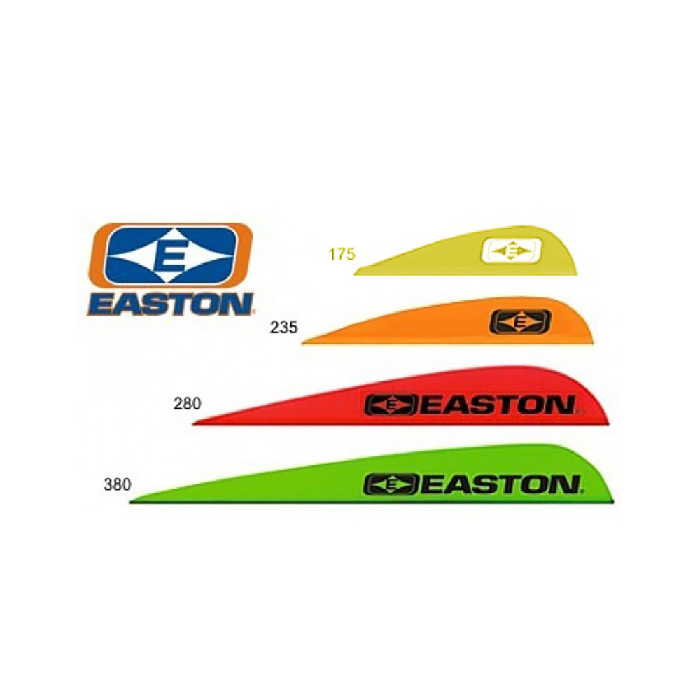 Оперение для стрел пластиковое DIAMOND, размер 175, цвет ярко-оранжевый, 100 шт. в упаковке