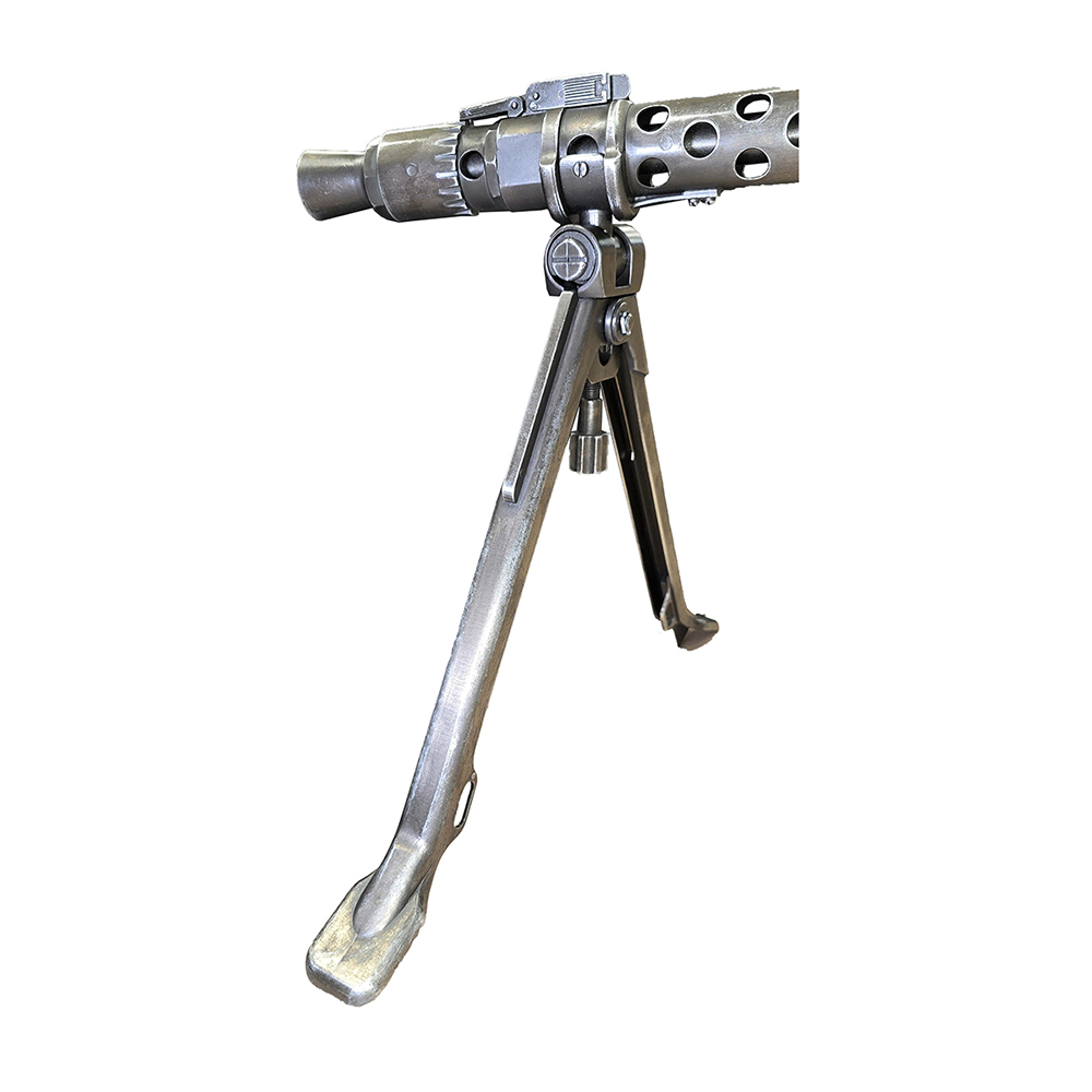 Пулемет MG 34 состаренный. Вторая мировая война с имитацией ударно-спускового механизма, сошки, мате Пулемет MG 34 состаренный. Вторая мировая война с имитацией ударно-спускового механизма, сошки, мате