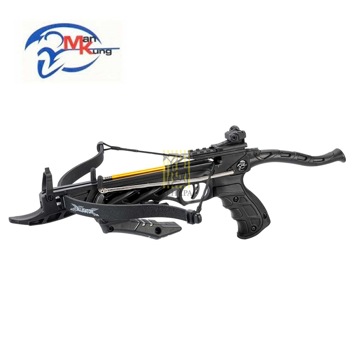 Арбалет-пистолет Alligator начальная скорость 185 фут/сек, расстояние между осями 16,5", длина натяж Арбалет-пистолет Alligator начальная скорость 185 фут/сек, расстояние между осями 16,5", длина натяж