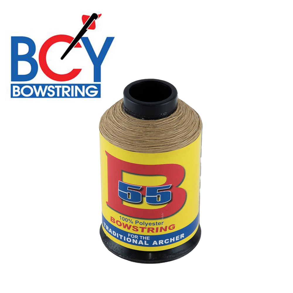 Нить для изготовления тетивы Dacron B55, вес 1/4 фунта, производитель BCY, цвет коричневый