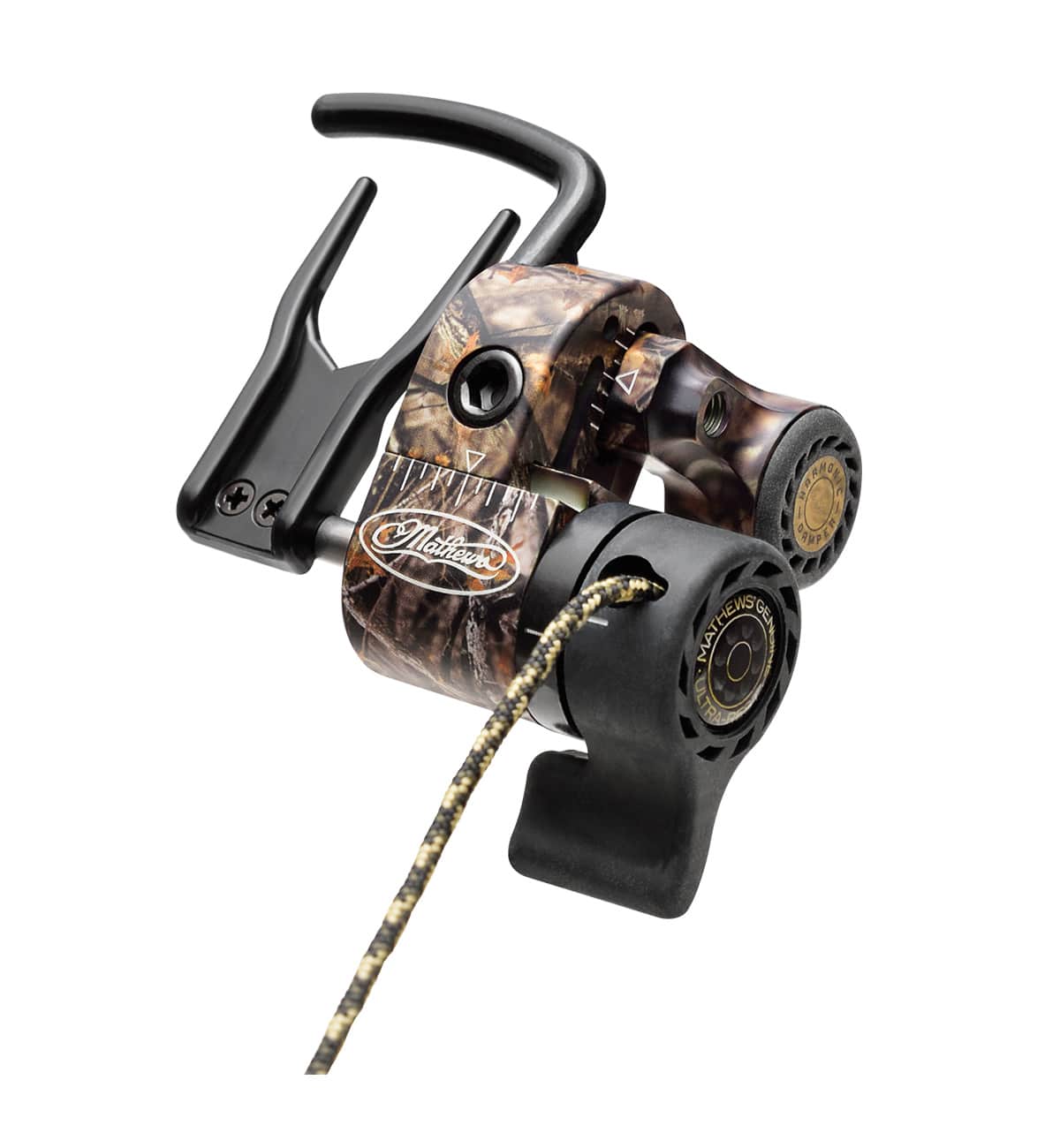 Полочка для блочного лука Mathews UltraRest HDX падающая при выстреле - технология Velocity Drop-Awa