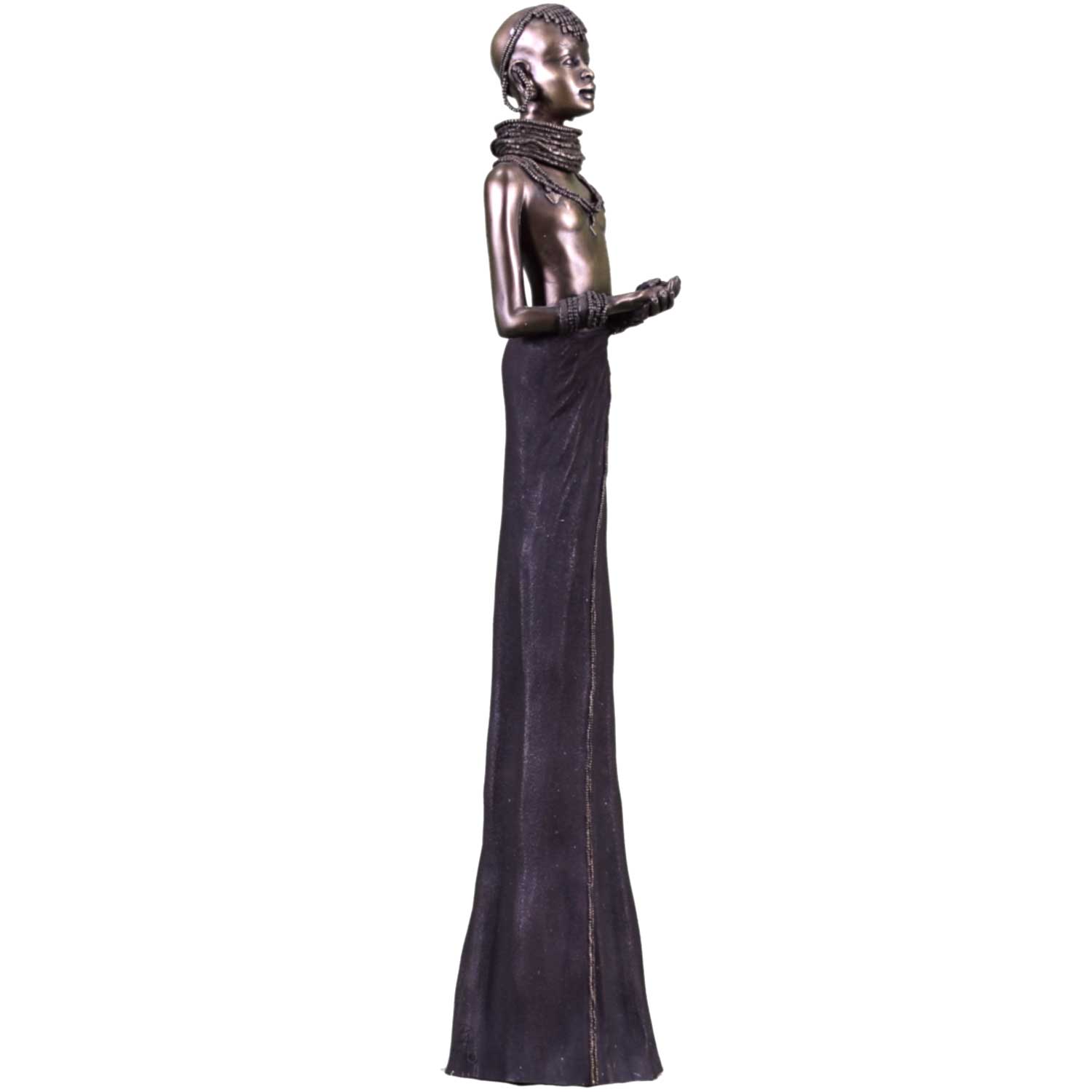 Фигурка Масаи-Тамбика,патина,полистоун