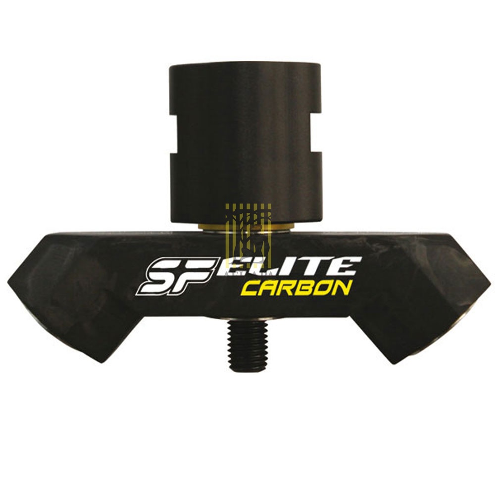 Тройник для системы стабилизаторов Carbon Elite, угол 45°, материал карбон, цвет черный