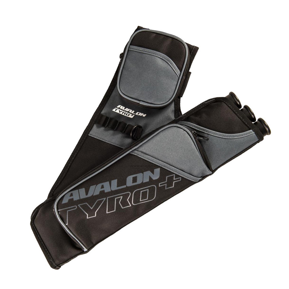 Кивер Tyro Plus, 3 трубки, ремень, 2 кармана, для правшей, цвет серый Кивер Tyro Plus, 3 трубки, ремень, 2 кармана, для правшей, цвет серый