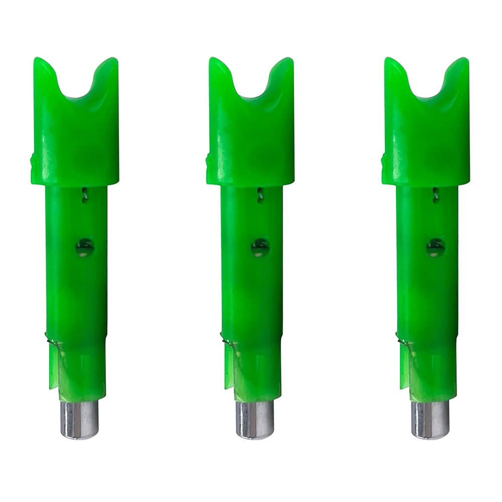 Хвостовик светящийся Alpha-Blaze, цвет зеленый, 3 шт.