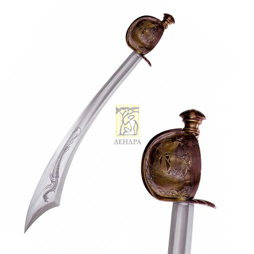 Сабля пирата Хайреддина Барбаросса "Красная борода" 1478-1546, Турция, 16 век Сабля пирата Хайреддина Барбаросса "Красная борода" 1478-1546, Турция, 16 век