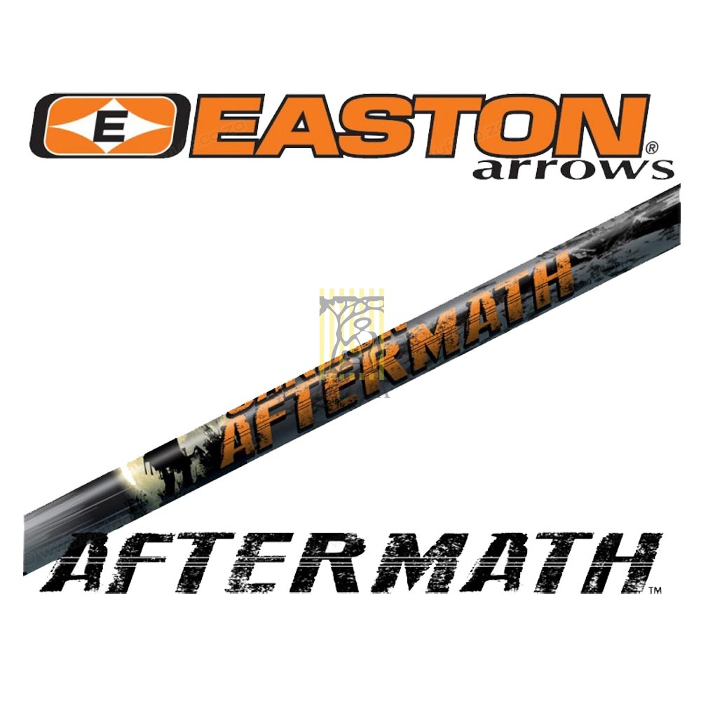 Стрелы CARBON AFTERMATH, размер 500, длина оперения 4", хвостовик H Nock и ST Insert,1 шт