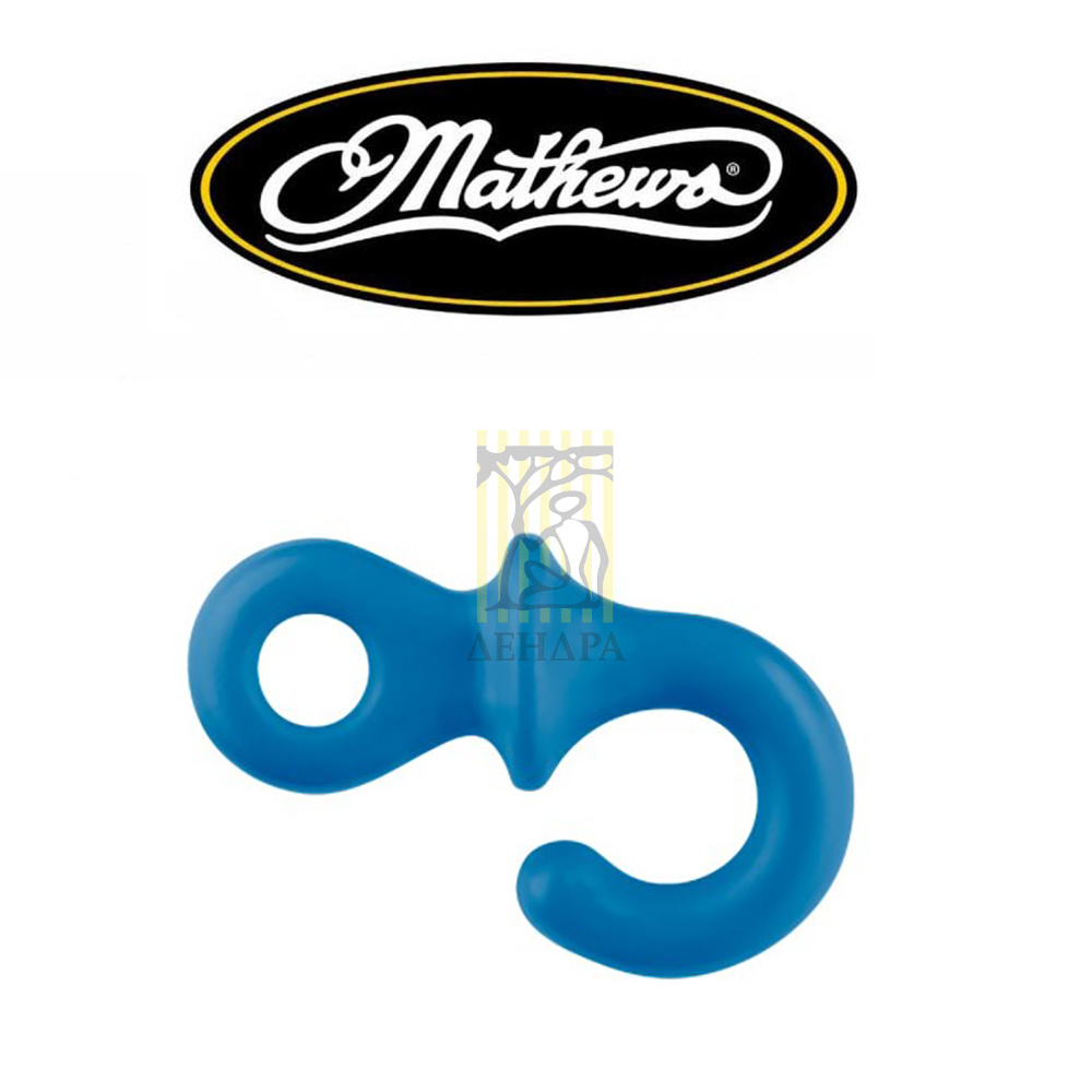 Комплект виброгасителей Monkey Tails на тетиву для луков, цвет синий