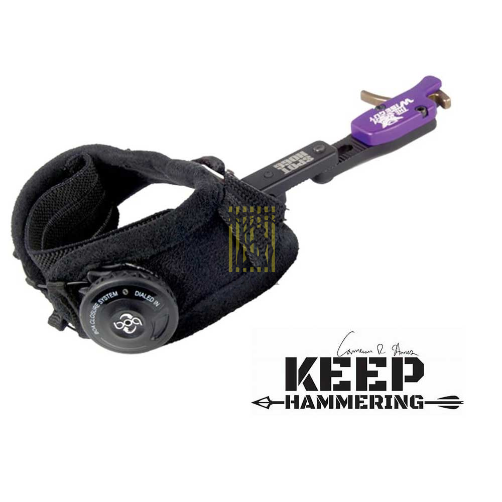 Релиз Wise Guy - Ridgid для стрельбы из лука, Cameron Hanes лимитированная серия, застежка Boa Strap Релиз Wise Guy - Ridgid для стрельбы из лука, Cameron Hanes лимитированная серия, застежка Boa Strap