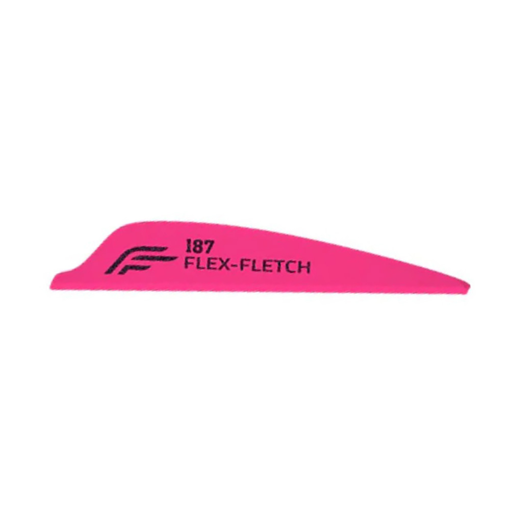 Оперение пластиковое FFP-187, форма Shield, длина 1,87", вес 3,1 гран, производитель Flex Fletch, цв