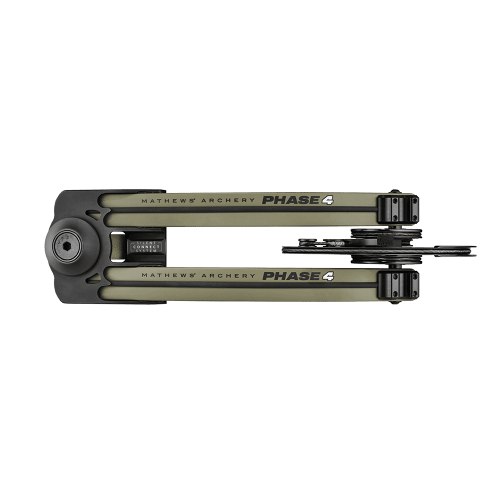 Лук блочный PHASE4™29, начальная скорость 340 фут в сек, сила 59 lbs, для праворуких, длина натяжени