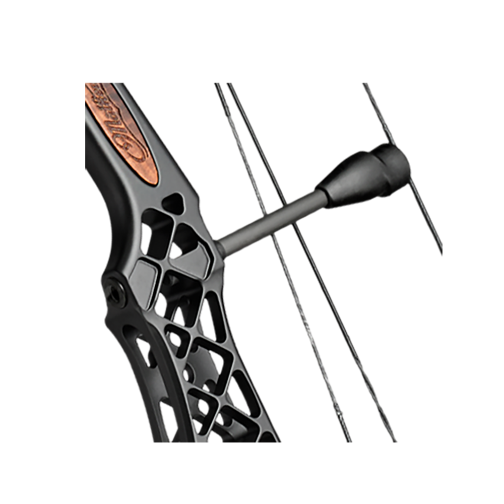 Лук блочный MONSTER WAKE, начальная скорость 352 фут в сек, сила 60 lbs, правый, длина натяжения 29"