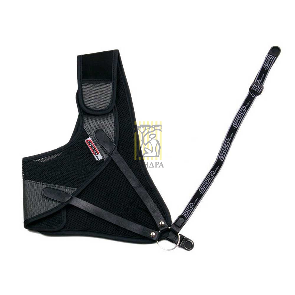 Нагрудник для стрельбы из лука Shocq, правый, размер L, цвет черный