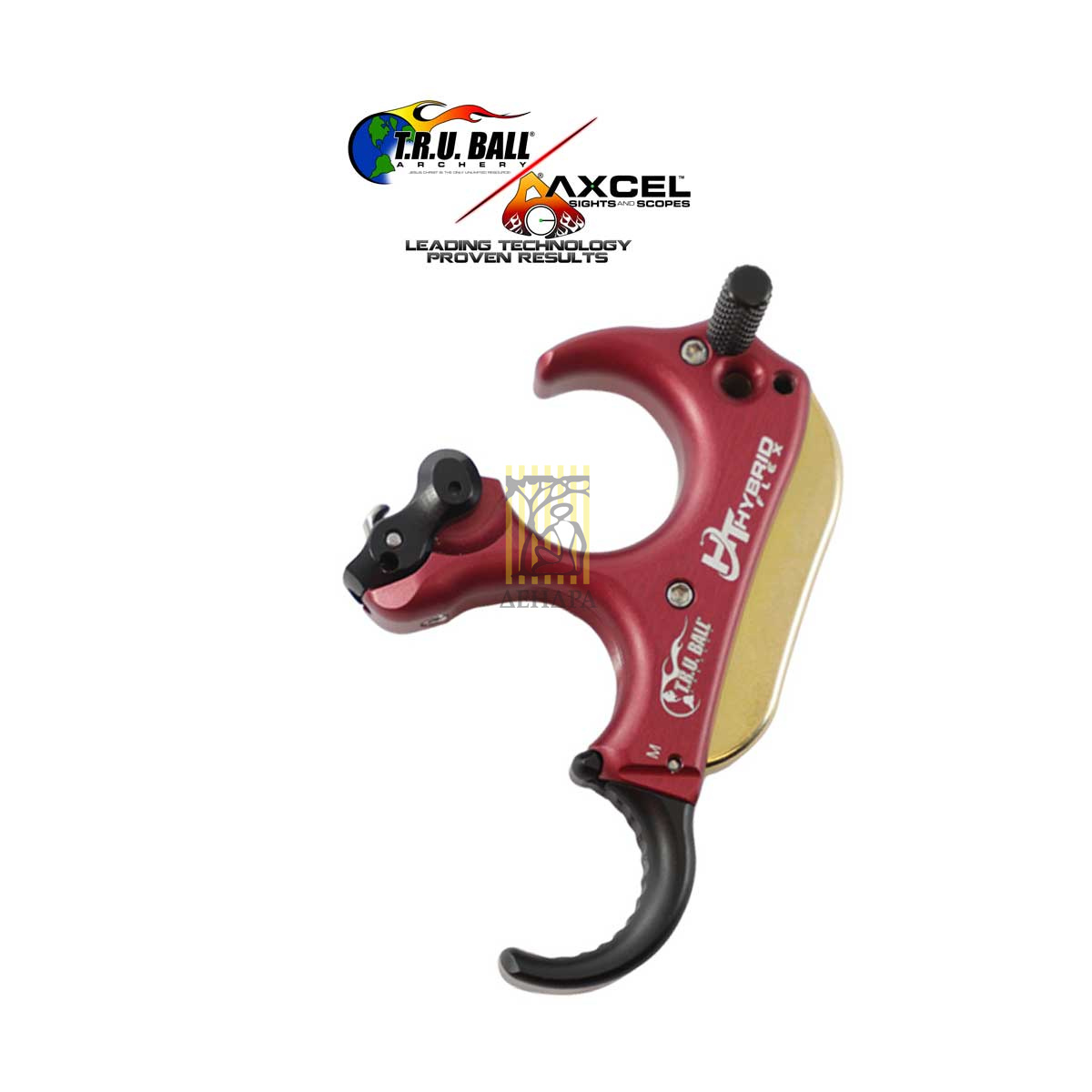 Релиз HT Hybrid Flex для стрельбы из лука с микрорегулировкой, комбинированный (на три-четыре пальца