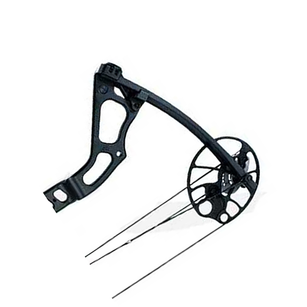 Лук блочный, сила 60 Lbs, между осями 30", длина натяжения 19-31", цвет черный