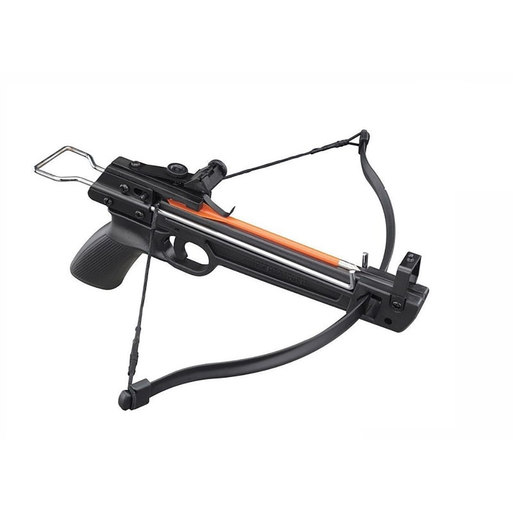 Арбалет-пистолет силой 50 lbs, рукоять платик, без упора, 5 пластиковых стрел в комплекте, цвет черн Арбалет-пистолет силой 50 lbs, рукоять платик, без упора, 5 пластиковых стрел в комплекте, цвет черн