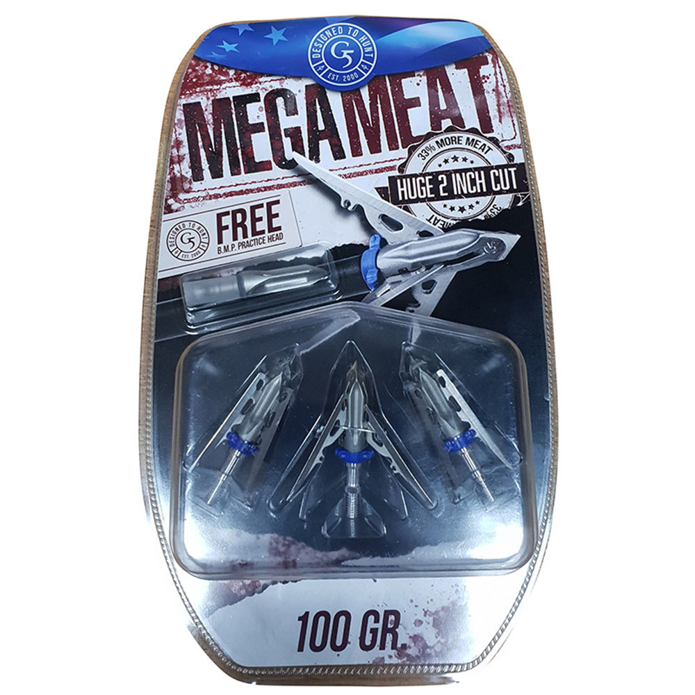 Наконечник G5 MegaMeat, 3 шт., раскрывающиеся, 10 гран Наконечник G5 MegaMeat, 3 шт., раскрывающиеся, 10 гран