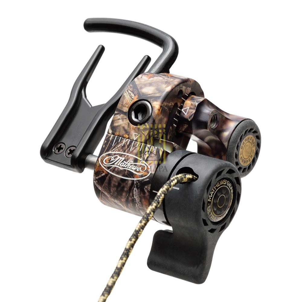 Полочка для блочного лука Ultra Rest падающая при выстреле - технология Velocity Drop-Away, с логтип